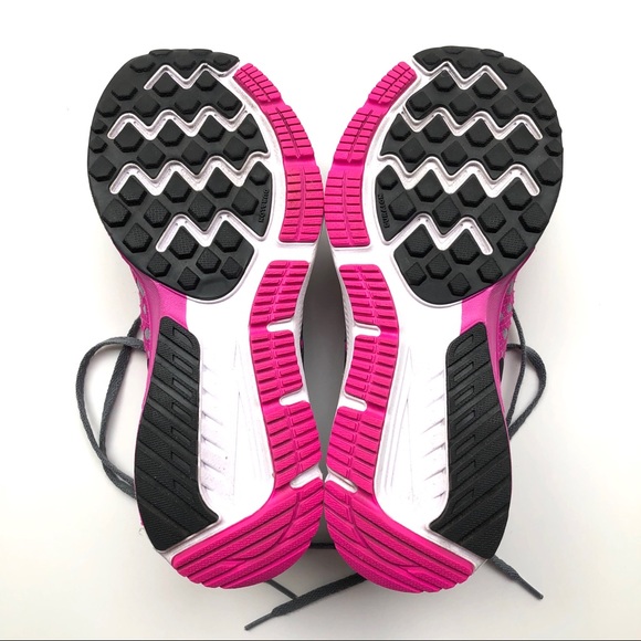 Nike Run Fast Gray Pink Sneakers - Picture 6 of 10